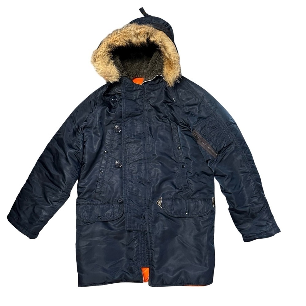 🔥HOST PICK🔥 Golden Fleece N-3B SLIM GEN I PARKA Winter Coat Jacket Men’s 34 XS S - Picture 2 of 10